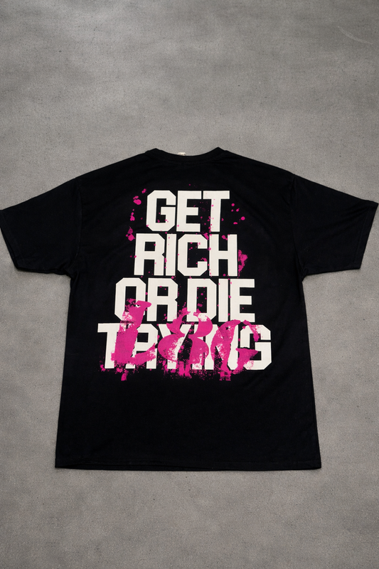 L8G - Black Tee (Purple)
